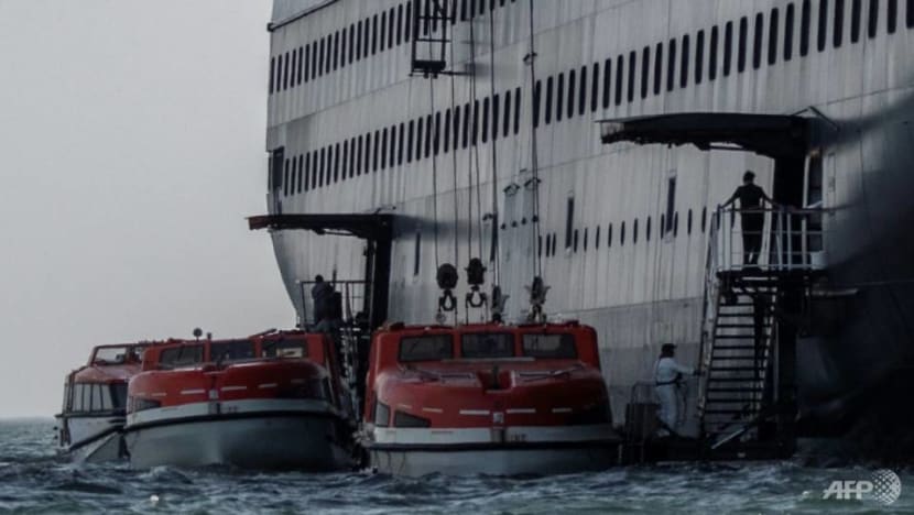 Passengers transferred from virus-stricken Zaandam cruise ship off Panama Passengers transferred from virus-stricken Zaandam cruise ship off Panama