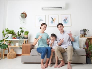 The Daikin iSmile Eco Series has an energy efficiency rating of five ticks and comes with a PM2.5 filter to enhance the quality of indoor air. Photo: Daikin