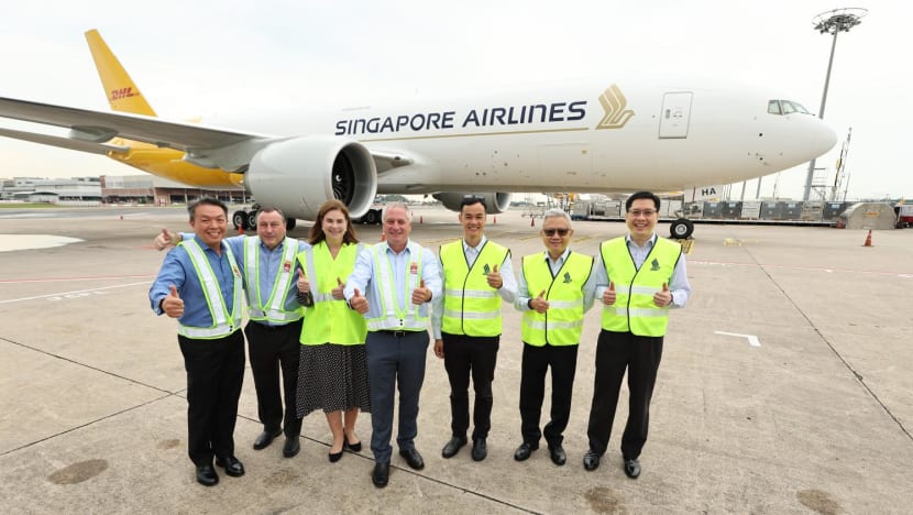 SIA, DHL welcome first Boeing 777 cargo aircraft to be operated under new agreement SIA, DHL welcome first Boeing 777 cargo aircraft to be operated under new agreement
