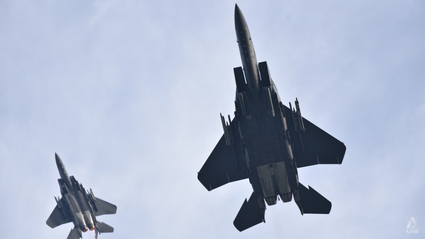 US proposes to base up to 12 Singapore F-15SG fighter jets in Guam for training