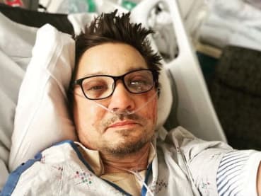 Jeremy Renner, Marvel's Hawkeye, posts first selfie after snow plow accident