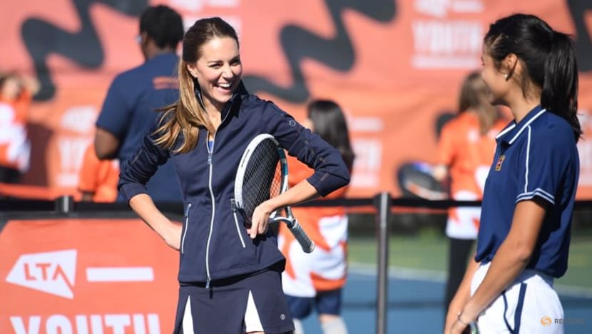 British royal Kate meets new queen of tennis Raducanu British royal Kate meets new queen of tennis Raducanu