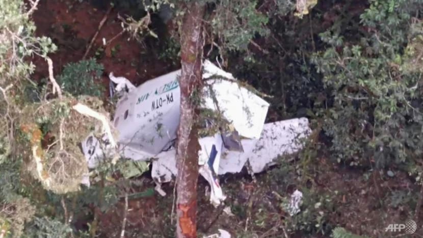 Indonesian cargo plane crashes into mountain, 3 missing Indonesian cargo plane crashes into mountain, 3 missing