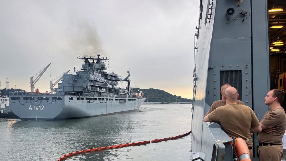 China condemns German navy’s transit of Taiwan Strait China condemns German navy’s transit of Taiwan Strait