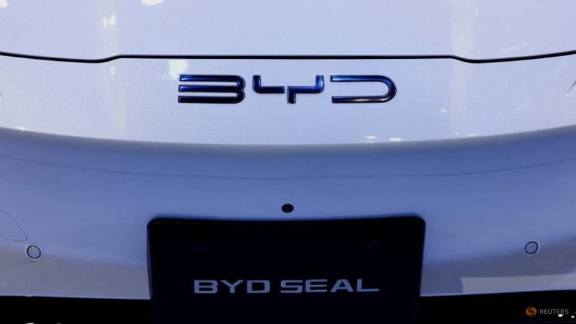 China's BYD forecasts 2023 net profit to rise as much as 86.5% y/y
