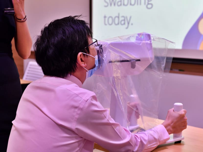 Patients will be able to use the SwabBot device to administer Covid-19 nasal swabs on themselves. Patients will be able to use the SwabBot device to administer Covid-19 nasal swabs on themselves.