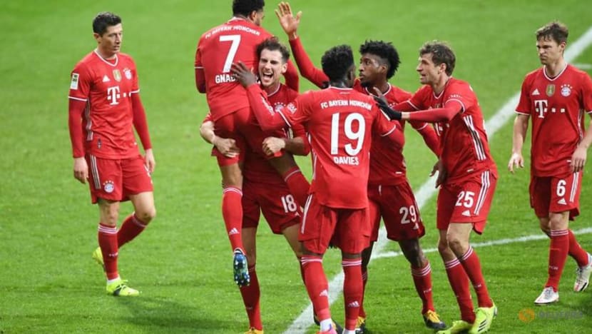 Football: Lewandowski landmark goal helps Bayern to 3-1 win at Werder Football: Lewandowski landmark goal helps Bayern to 3-1 win at Werder