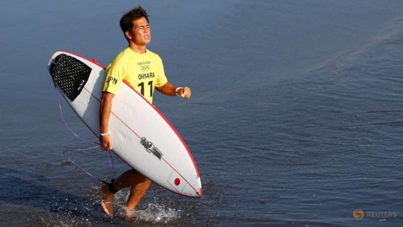 Surfers ride wave of emotion to make Olympic history Surfers ride wave of emotion to make Olympic history