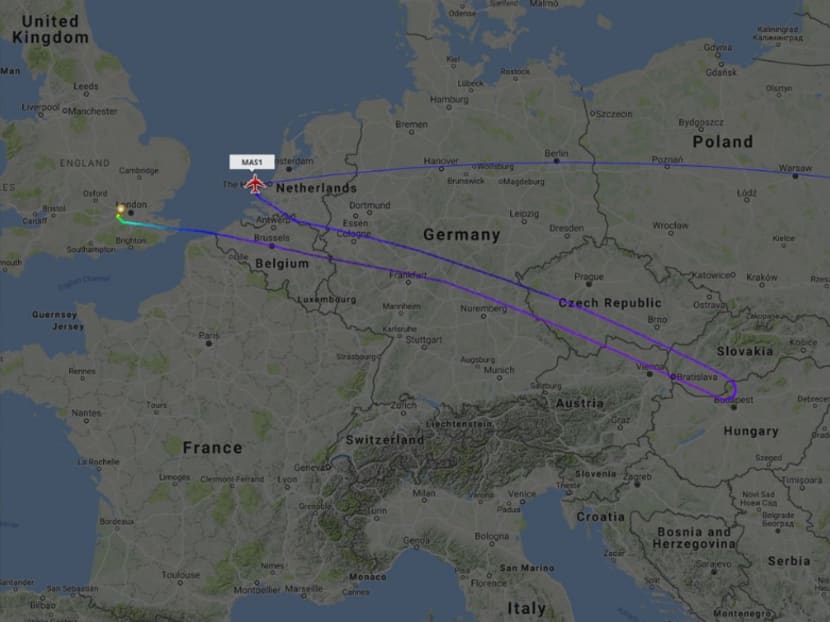 Malaysia Airlines diverts LondonKL flight due to door ‘vibration’ TODAY