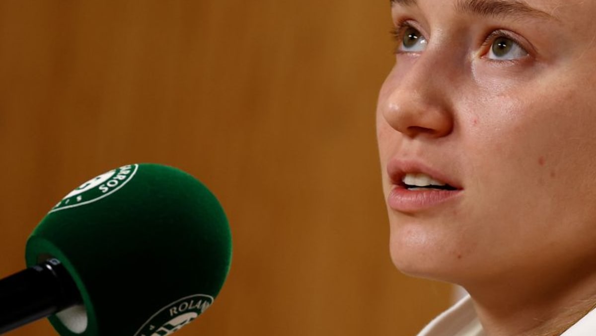 Rybakina says she feels no pressure ahead of Wimbledon title defence - CNA