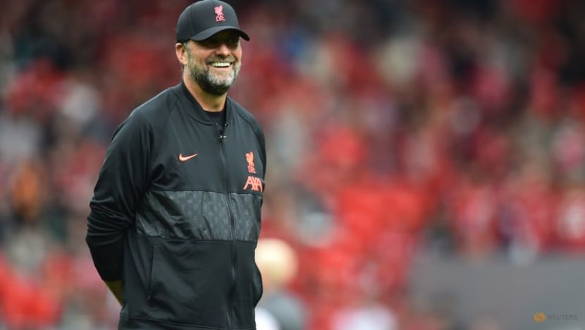 Soccer - Liverpool's Klopp welcomes safe standing trial in Premier League Soccer - Liverpool's Klopp welcomes safe standing trial in Premier League