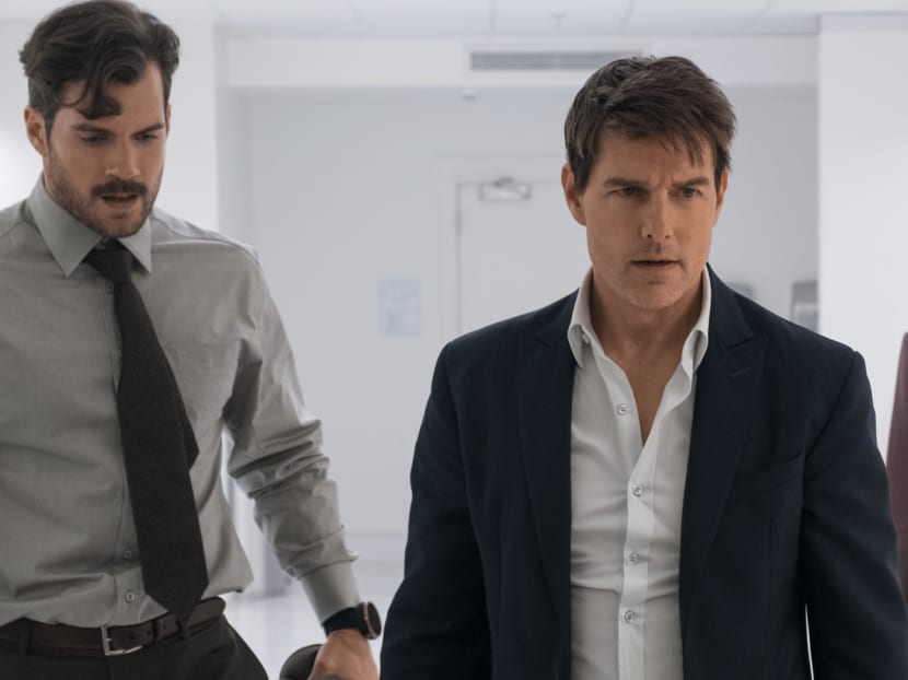 Big trouble: Henry Cavill, Tom Cruise and Rebecca Ferguson have a mission to accomplish. Big trouble: Henry Cavill, Tom Cruise and Rebecca Ferguson have a mission to accomplish.