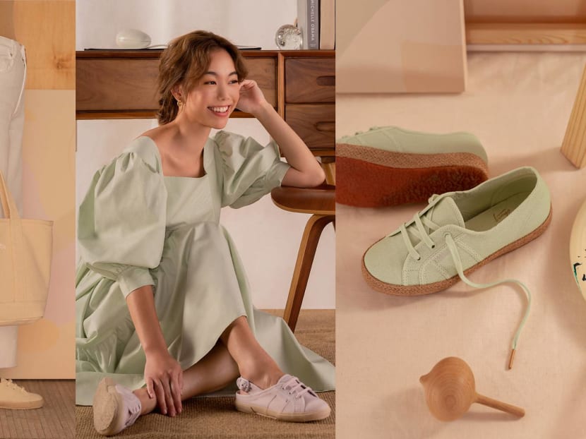 Drea Chong Superga Launch Their Third Collab And This Time They Have Slingbacks Lavender Coloured Sneakers TODAY