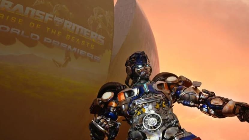 Tayangan perdana dunia filem 'Transformers: Rise Of The Beasts' di Marina Bay Sands 