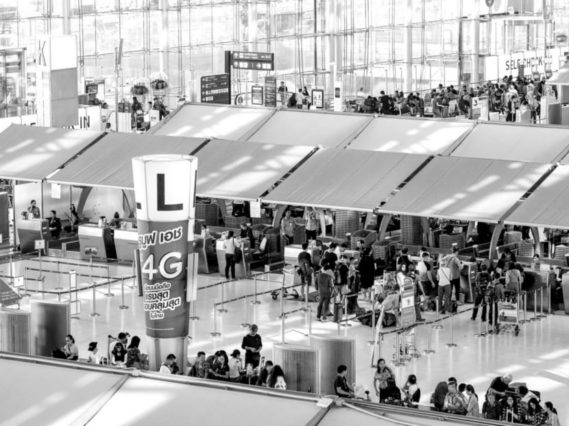 Suvarnabhumi International Airport in Bangkok. Thailand’s ‘face’ to the outside world suffered from a 

range of ills, including a lack of washrooms, poor baggage handling and not enough contact gates. Photo: Reuters