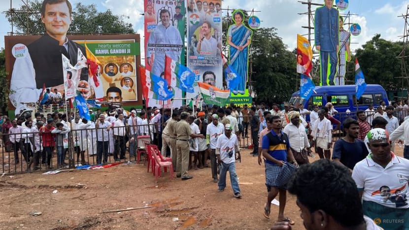 India's main opposition stages rally to mark 1,000km of its protest march India's main opposition stages rally to mark 1,000km of its protest march