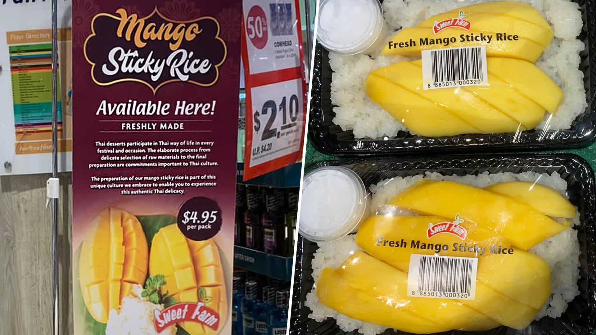 Miss Thailand? Get $4.95 Mango Sticky Rice From Selected NTUC FairPrice Outlets