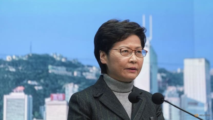 Hong Kong's Carrie Lam says leadership election to go ahead as planned Hong Kong's Carrie Lam says leadership election to go ahead as planned