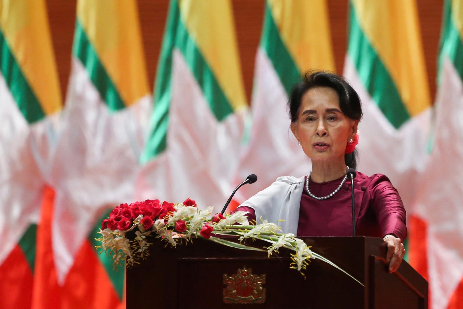 Myanmar's Suu Kyi handed 5-year jail term for corruption Myanmar's Suu Kyi handed 5-year jail term for corruption