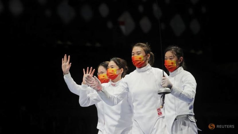 Olympics-Fencing-China eyes another gold for women's team epee Olympics-Fencing-China eyes another gold for women's team epee