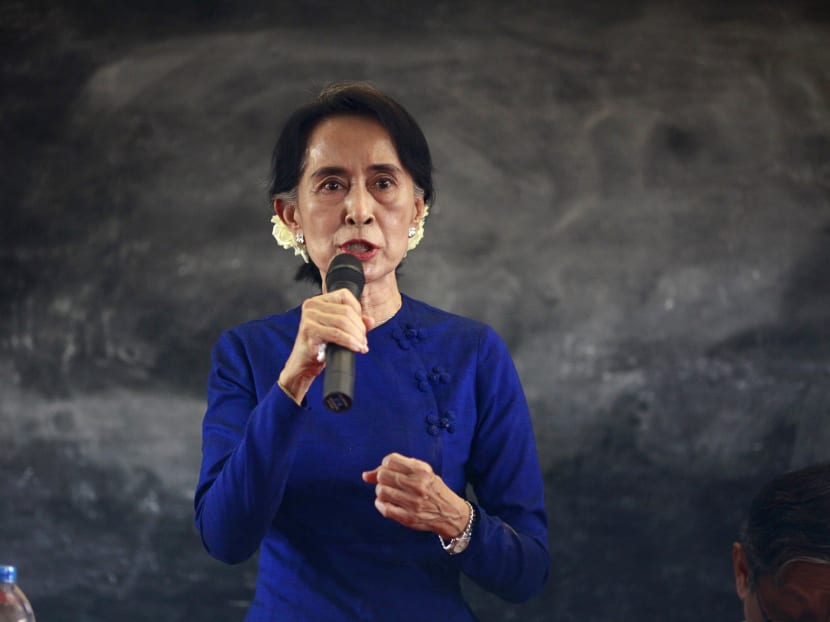 Myanmar pro-democracy leader Aung San Suu Kyi. Photo: Reuters