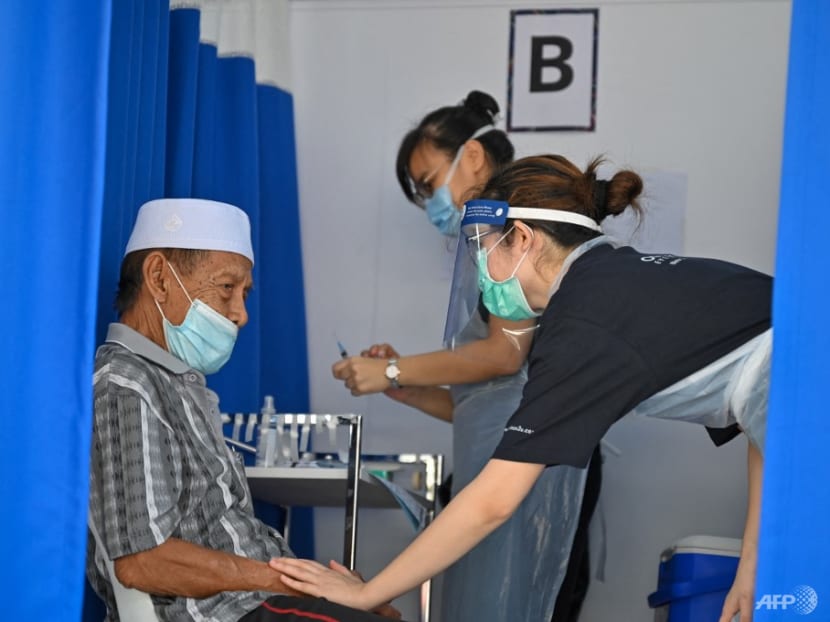 Malaysia's health frontliners, elderly to get COVID-19 booster shots once 80% of adults are vaccinated Malaysia's health frontliners, elderly to get COVID-19 booster shots once 80% of adults are vaccinated