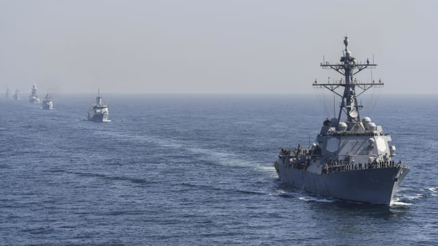 中国指美国军舰连续两天 非法闯入西沙领海