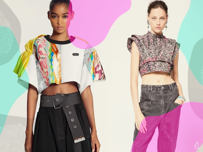 Midriffs are back – just in time to show off your hard-earned abs and obliques Midriffs are back – just in time to show off your hard-earned abs and obliques