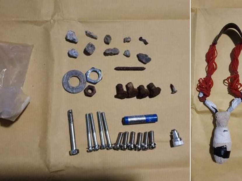 A man had allegedly shot metal bolts and nuts into stationary or moving vehicles in Serangoon Central between January and May 2021.