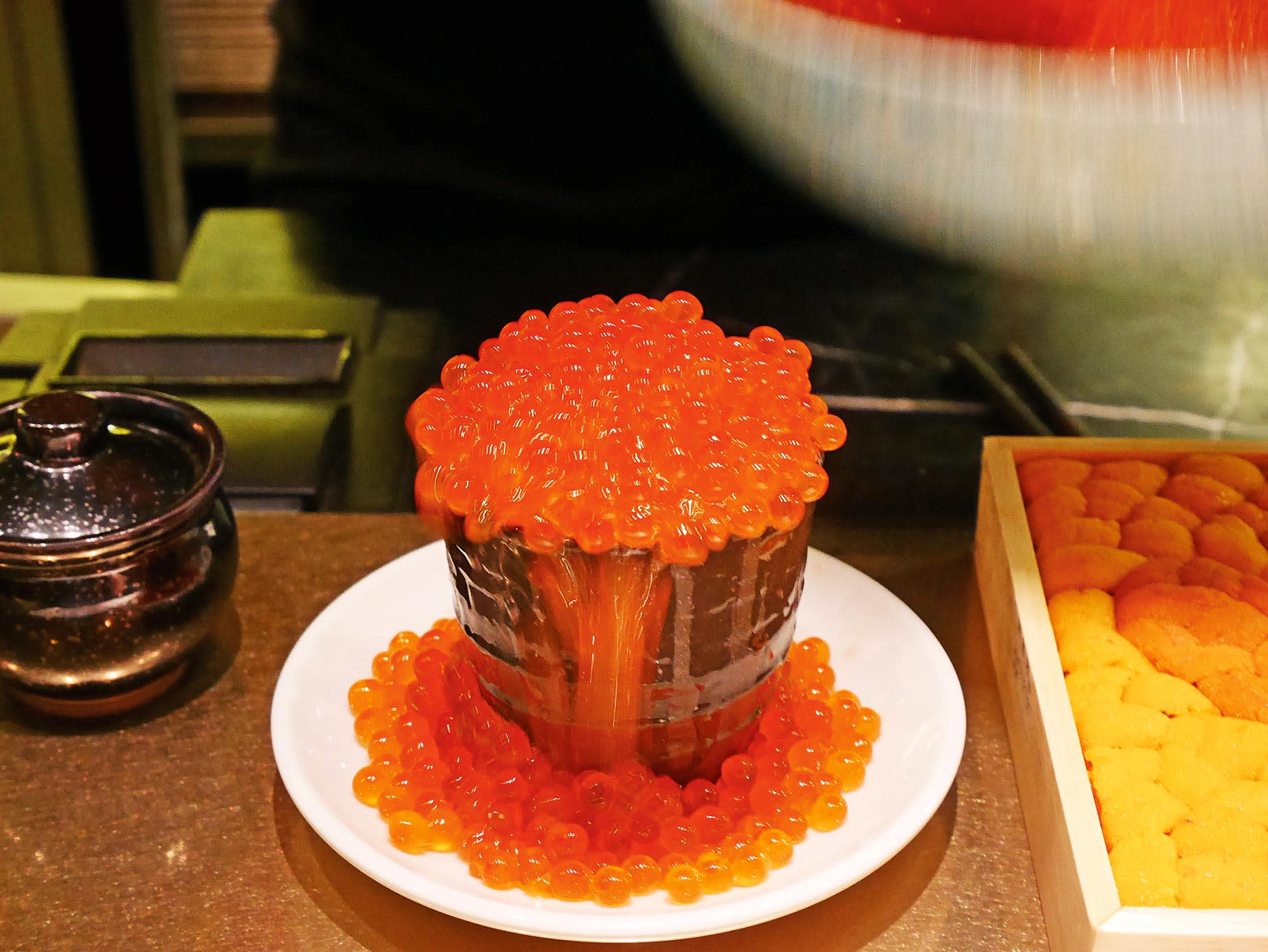 Overflowing Ikura Rice Bowl Worth The Trip To Kyuu By Shunsui Overflowing Ikura Rice Bowl Worth The Trip To Kyuu By Shunsui