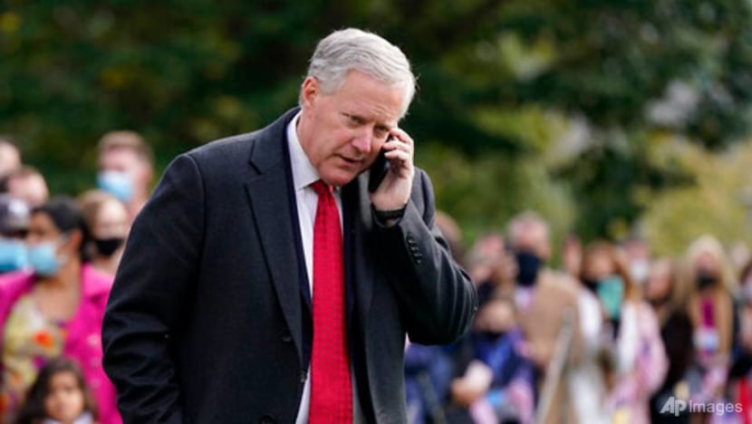Trump's chief of staff Meadows diagnosed with COVID-19 Trump's chief of staff Meadows diagnosed with COVID-19