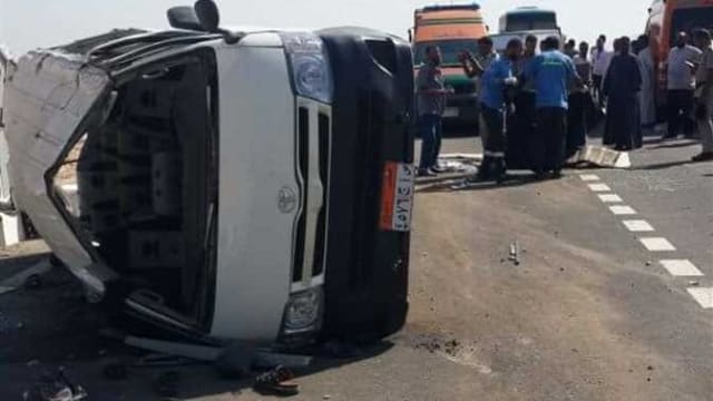埃及发生严重车祸 造成至少14人死亡