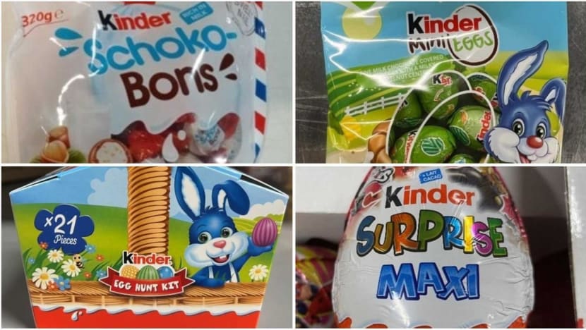 Singapore expands recall of Kinder chocolate products due to possible presence of salmonella Singapore expands recall of Kinder chocolate products due to possible presence of salmonella