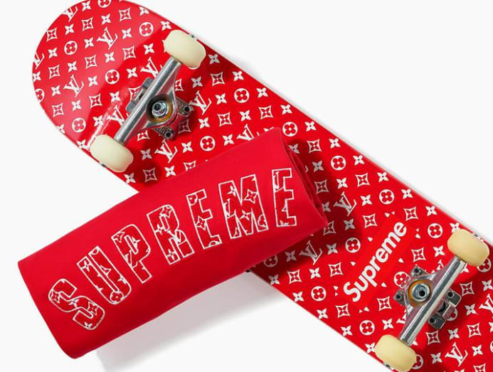 Louis Vuitton Supreme Red Logo T-Shirt - LIMITED EDITION