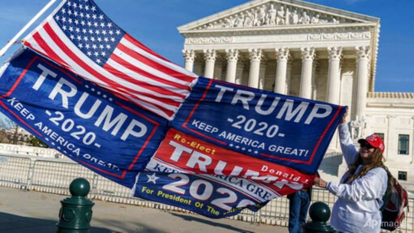 US Supreme Court swiftly ends Trump-backed Texas bid to upend election results US Supreme Court swiftly ends Trump-backed Texas bid to upend election results