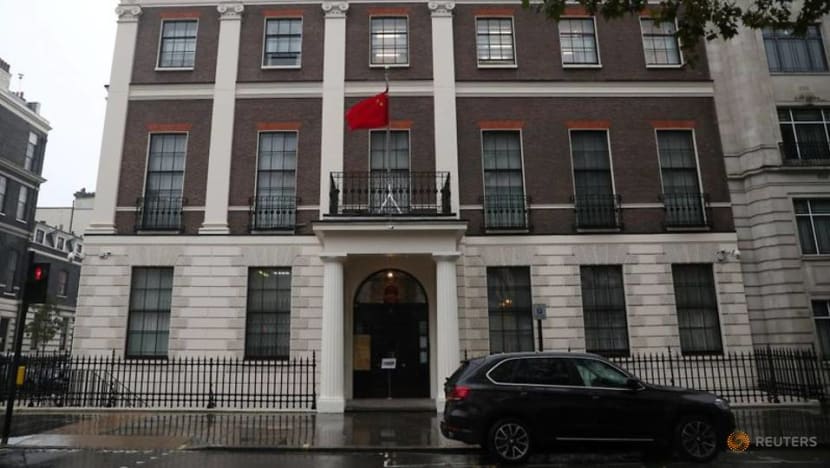 China embassy says Britain is distorting Beijing's diplomatic efforts China embassy says Britain is distorting Beijing's diplomatic efforts