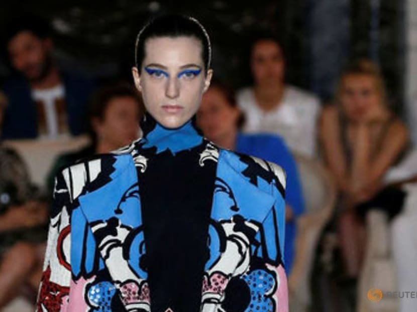 Valentino's haute couture collection features explosion of bold colours Valentino's haute couture collection features explosion of bold colours