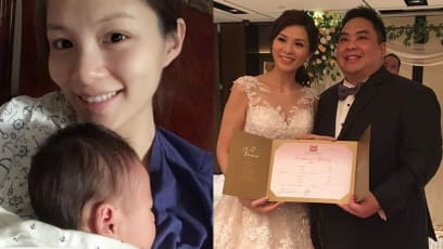 Tracy Lee And Businessman Hubby Ben Goi Welcome Baby Boy Into Family