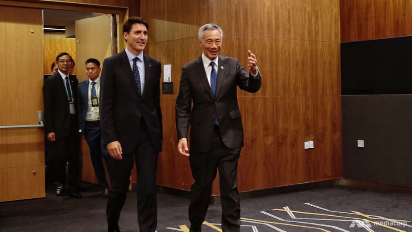 PM Lee, PM Trudeau discuss Canada-China dispute, CPTPP in phone call PM Lee, PM Trudeau discuss Canada-China dispute, CPTPP in phone call