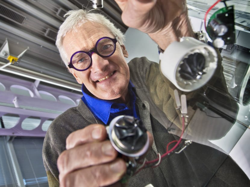Mr Dyson says Singapore has had better success in making engineering an attractive profession to men and women than the United Kingdom, as evidenced by the large pool of engineering graduates that educational institutions in the Republic produce every year. Photo: James Imagery