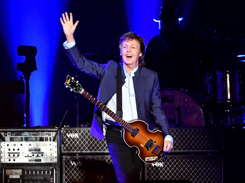 Paul McCartney said he started hitting the bottle after The Beatles broke up and considered quitting music. He eventually formed another band Wings. Photo: AFP