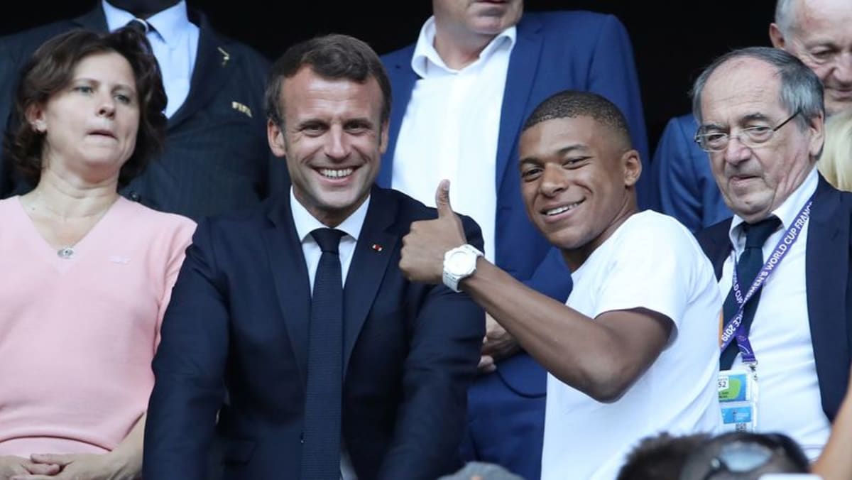 French President Macron hopes Mbappe will play in Olympics