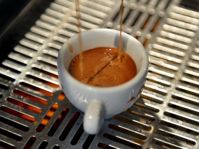 Espresso being made at the Everyman Expresso coffee house in New York. Photo: AFP