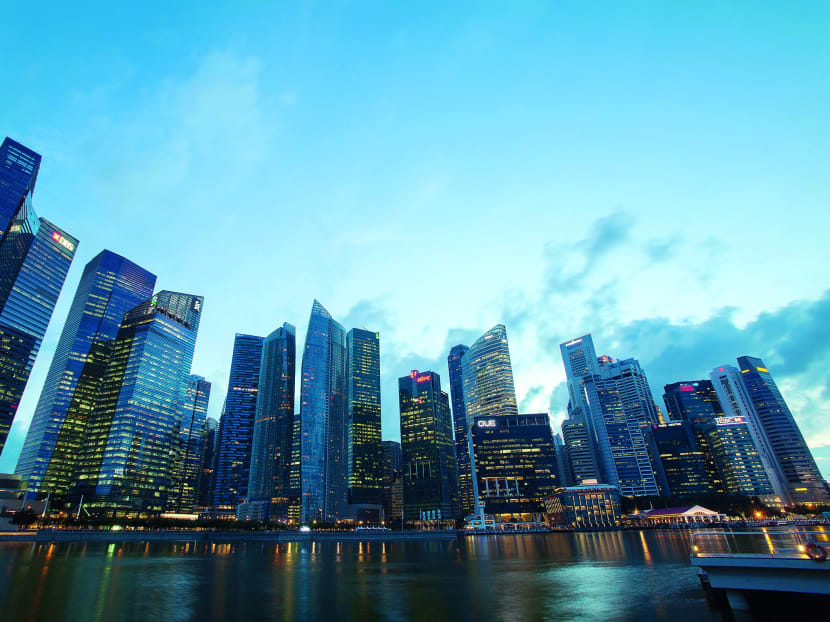 Singapore’s economy picked up steam in the last quarter of the year. Photo: Bloomberg