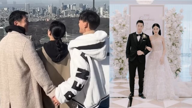 陈伟恩夫妻日本度蜜月　却冒出“第三者”同行