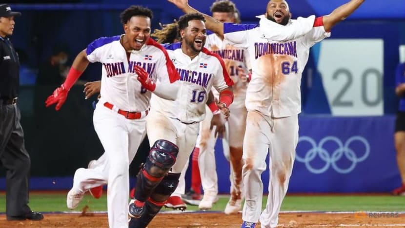 Olympics-Baseball-Dominican Republic rallies past Israel to advance to medal game Olympics-Baseball-Dominican Republic rallies past Israel to advance to medal game