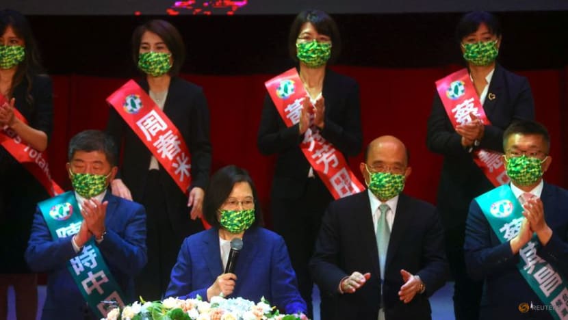 'Captain Taiwan' President Tsai launches local election campaign 'Captain Taiwan' President Tsai launches local election campaign