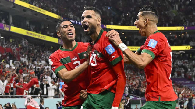 摩洛哥1比0爆冷挫葡萄牙 成首支晋级四强非洲队