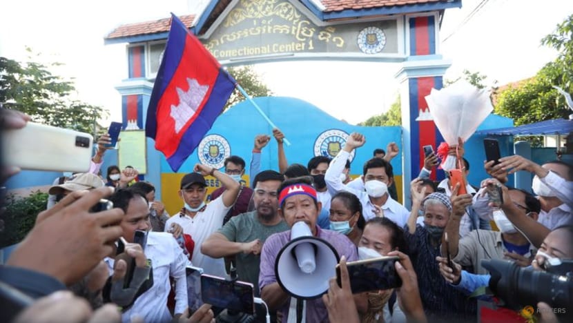 Cambodia frees 26 opposition activists and political prisoners Cambodia frees 26 opposition activists and political prisoners