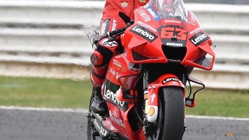 Motorcycling: Bagnaia holds off Quartararo to win in San Marino Motorcycling: Bagnaia holds off Quartararo to win in San Marino